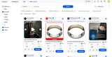 Adflex Mega Search showing product ads across Facebook, TikTok, and Pinterest