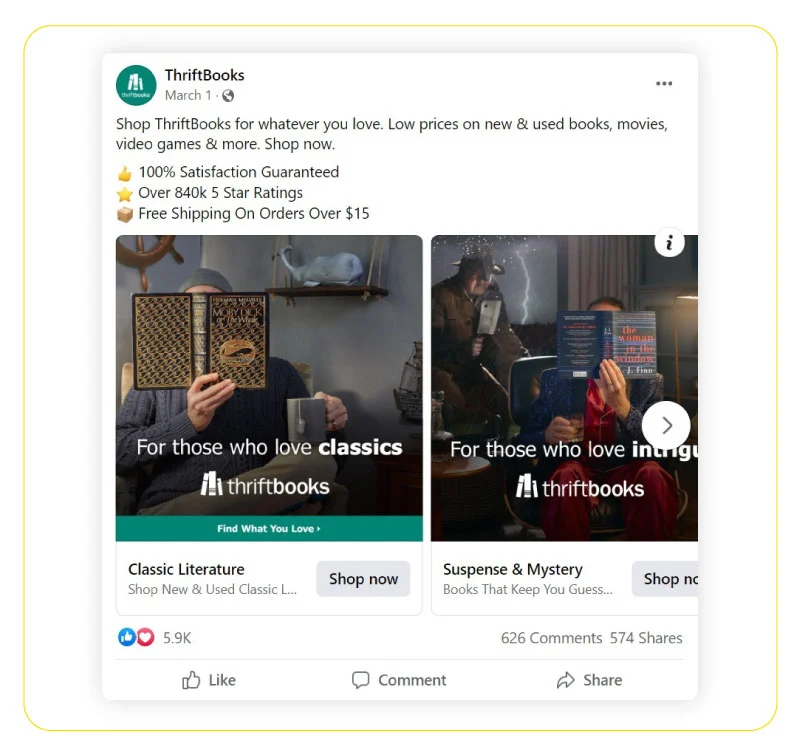 icybreeze fb ads examnple