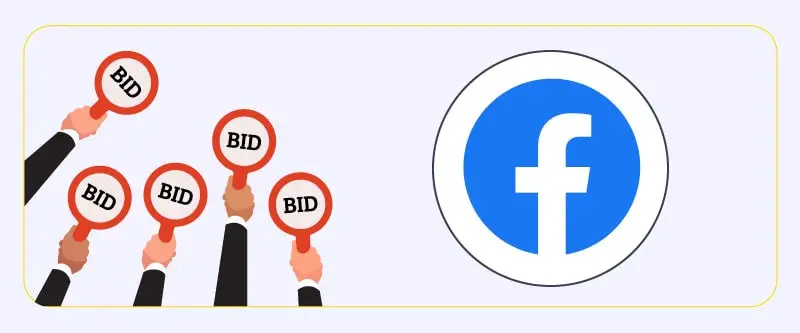 How does the Facebook ad auction work