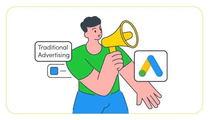 Google Ads pros compared to traditional advertising